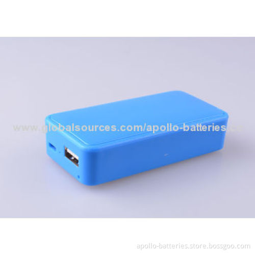 Six colors and easy to use power banks